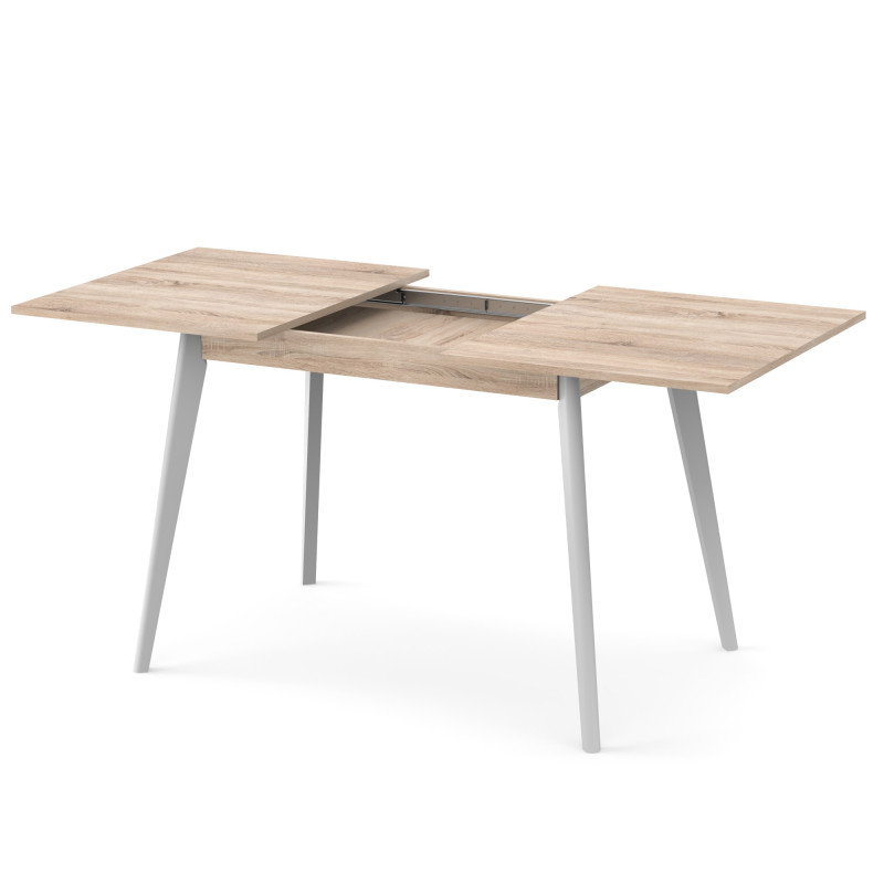 Розкладний стіл БОН 1180х680 Дуб сонома/Білий (332943)