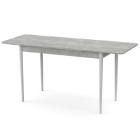 Розсувний стіл МОНО прямокутний Бетон/Білий (474061)