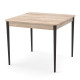 Розсувний стіл МОНО квадрат Дуб сонома/Венге (472005)