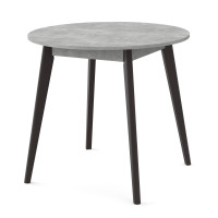 Стіл обідній БОН 880х880 Бетон/Венге (558872)