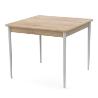 Стіл МОНО 880х880 Дуб кремону торро/білий (559038)