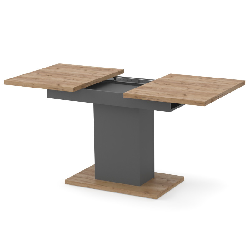 Стіл розсувний ГРЕЙС Дуб крафт золотий/Графіт (254032)