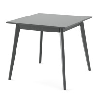 Стол обеденный для кухни ТУРИН 780 Серый глянец (303432)