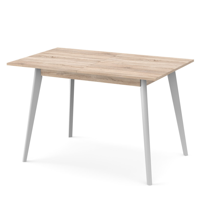 Розкладний стіл БОН 1180х680 Дуб сонома/Білий (332943)