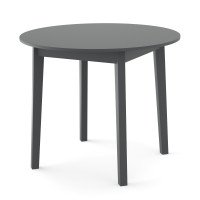 Обідній круглий стіл РОНДО МДФ Сірий (324393)