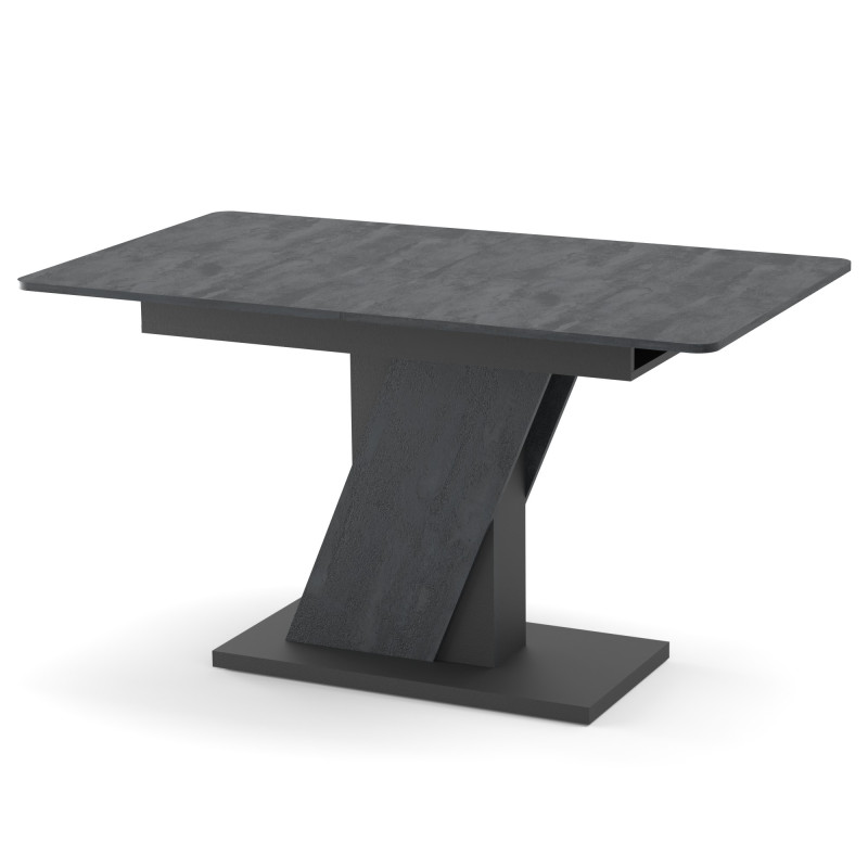 Стол раздвижной ТЕЧ Угольный камень/Антрацит (230336)