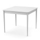Розсувний стіл МОНО квадрат Білий/Білий (472007)