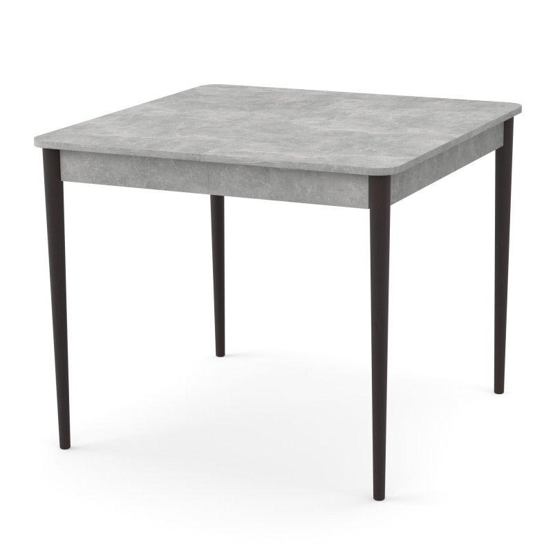 Розсувний стіл МОНО квадрат Бетон/Венге (472003)
