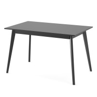 Стол обеденный для кухни ТУРИН 1180 Черный глянец (421493)