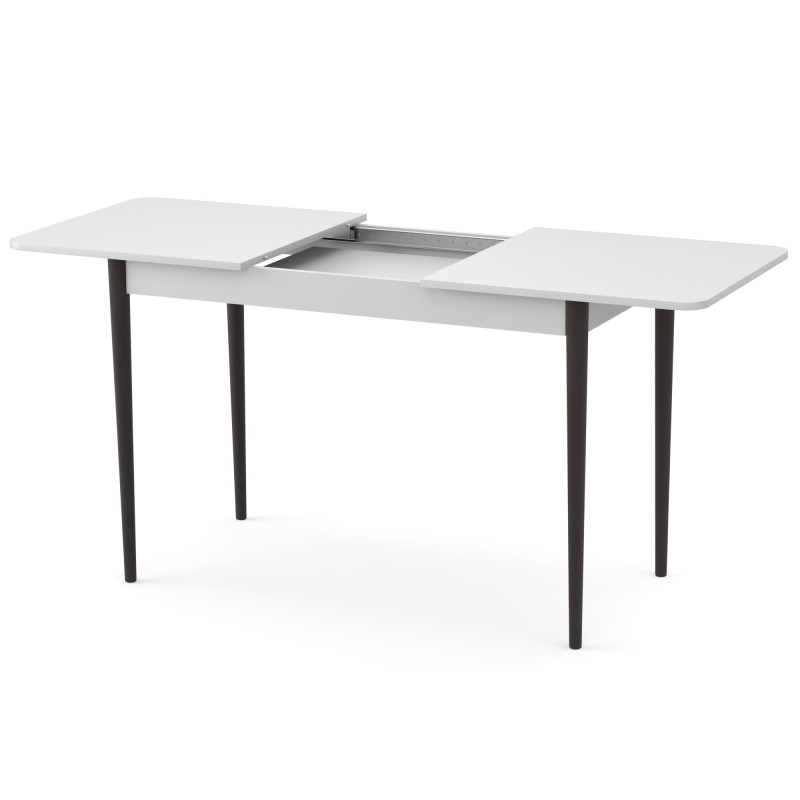 Розсувний стіл МОНО прямокутний Білий/Венге (474059)