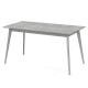 Стол обеденный БОН 1380х780 Бетон/Серий (558923)