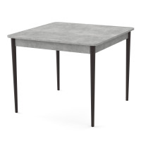 Стіл МОНО 880х880 Бетон/Венге (559039)