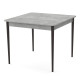 Стіл МОНО 880х880 Бетон/Венге (559039)