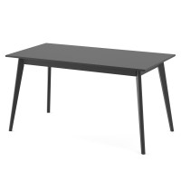 Stół jadalny do kuchni BON 1380x675 MDF Czarny (559080)