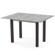 Стол обеденный раскладной ЮК Бетон/Венге (8829525)