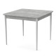 Стіл МОНО 880х880 Бетон/Білий (559034)