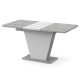 Стол раздвижной КЛАЙД Бетон/Белый (239272)