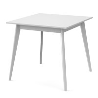 Стіл обідній БОН 780х780 Білий/Білий (558848)