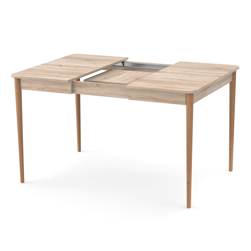 Розсувний стіл МОНО квадрат Дуб сонома/Лак (472002)