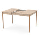 Розсувний стіл МОНО квадрат Дуб сонома/Лак (472002)
