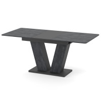 Стол раздвижной ДЕН Угольный камень/Антрацит (230334)