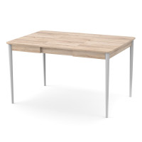 Розсувний стіл МОНО квадрат Дуб сонома/Білий (472008)