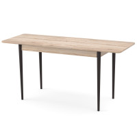 Розсувний стіл МОНО прямокутний Дуб сонома/Венге (474060)
