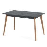 Stół jadalny BON 1180x680 płyta wiórowa antracyt 18 mm/lakier (558901)