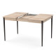 Розсувний стіл МОНО квадрат Дуб сонома/Венге (472005)