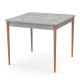Розсувний стіл МОНО квадрат Бетон/Лак (472000)