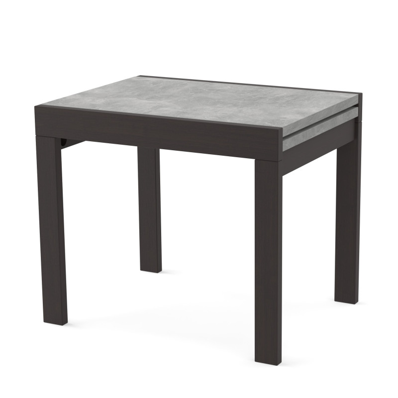 Стіл обідній розсувний КОРС Бетон/Венге (2824825)