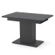 Стол раздвижной ГРЕЙС Угольный камень/Антрацит (254034)