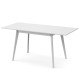 Розкладний стіл БОН 1180х680 Білий/Білий (332942)