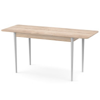 Розсувний стіл МОНО прямокутний Дуб сонома/Білий (474063)