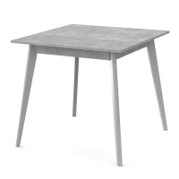 Стіл обідній БОН 780х780 Бетон/Сірий (558862)