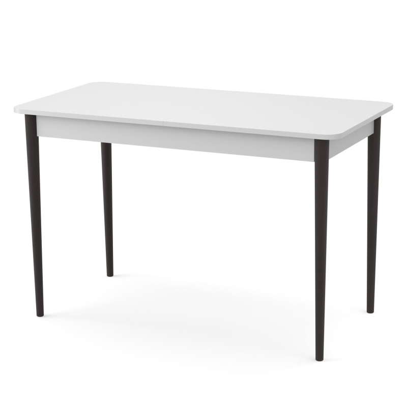 Розсувний стіл МОНО прямокутний Білий/Венге (474059)