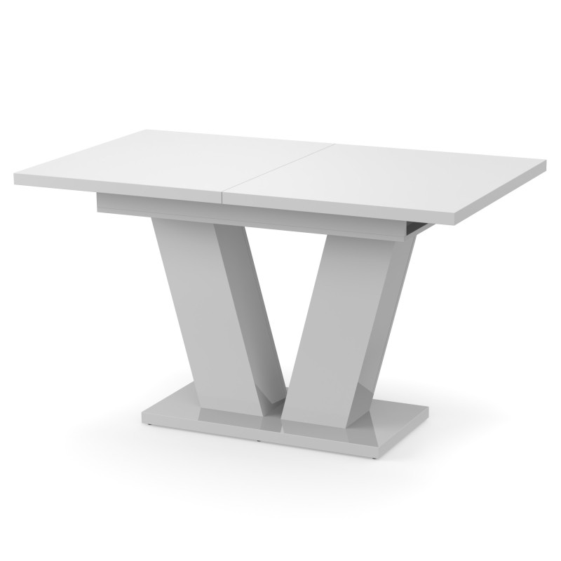 Обідній розсувний стіл РОЙ МДФ Білий глянець (616450)