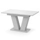 Обідній розсувний стіл РОЙ МДФ Білий глянець (616450)