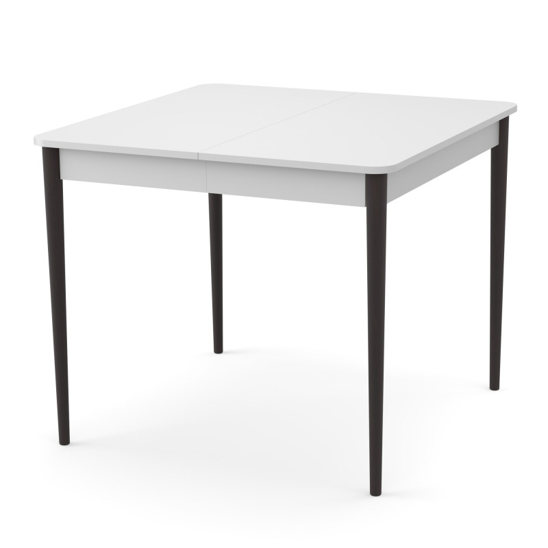 Розсувний стіл МОНО квадрат Білий/Венге (472004)
