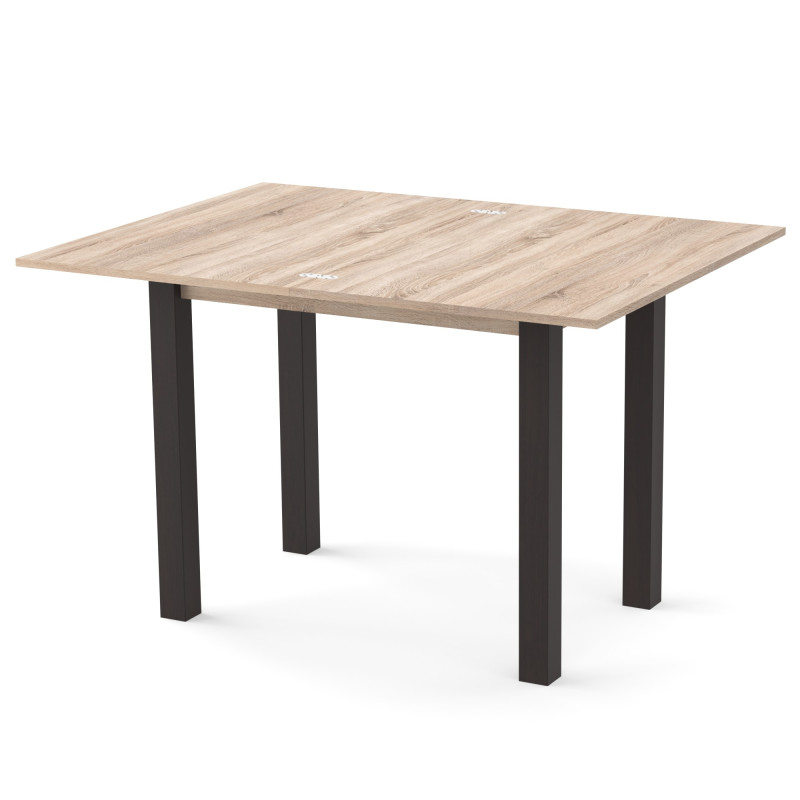 Стол обеденный раскладной ЮК Дуб сонома/Венге (8829528)