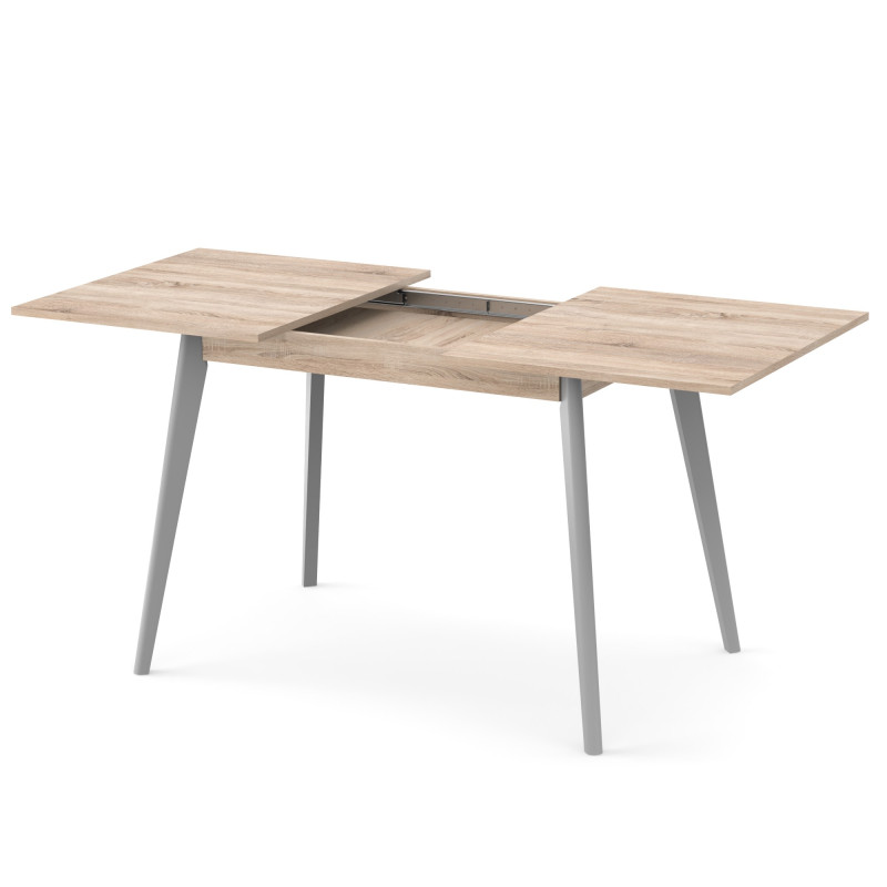 Раскладной стол БОН 1180х680 Дуб сонома/Серый (332953)