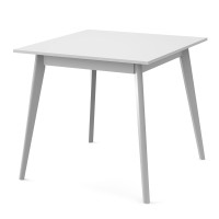 Стол обеденный БОН 780х780 Белый/Серый (558863)
