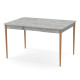 Розсувний стіл МОНО квадрат Бетон/Лак (472000)