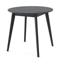 Стол обеденный БОН 880х880 Угольный камень 18 мм/Венге (558811)