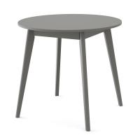 Круглий стіл для кухні БОН 775х746 МДФ Сірий (372928)