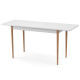 Раздвижной стол МОНО прямоугольный Белый/Лак (474056)