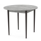 Круглый стол ДЕРИЛ Бетон/Венге (558979)