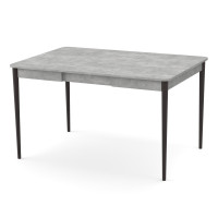 Розсувний стіл МОНО квадрат Бетон/Венге (472003)