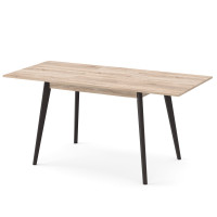 Раскладной стол БОН 1180х680 Дуб сонома/Венге (332938)