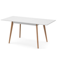 Розкладний стіл БОН 1180х680 Білий/Лак (332947)
